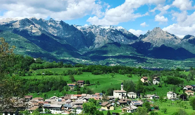 Uno scorcio del Comune di Seren del Grappa